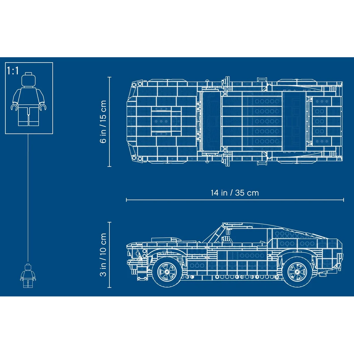LEGO® Creator 3w1™ 10265 Ford Mustang, zdjęcie 2