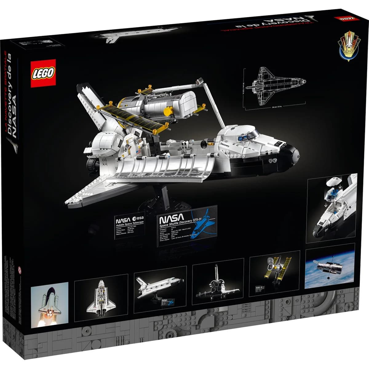 LEGO® Creator 3w1™ 10283 NASA Wahadłowiec Discovery, zdjęcie 3