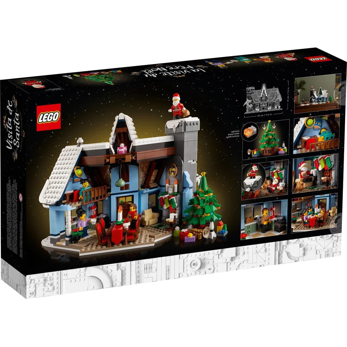 LEGO® Creator 3w1™ 10293 Wizyta Świętego Mikołaja, zdjęcie 2