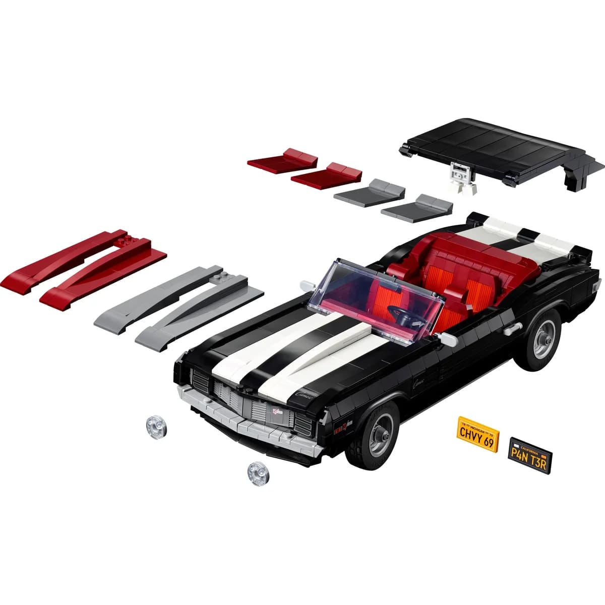 LEGO® Icons™ 10304 Chevrolet Camaro Z/28 1969, zdjęcie 3