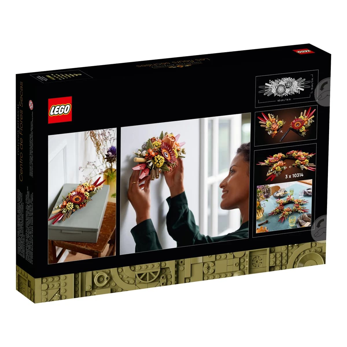 LEGO® Icons™ 10314 Stroik z Suszonych Kwiatów, zdjęcie 2