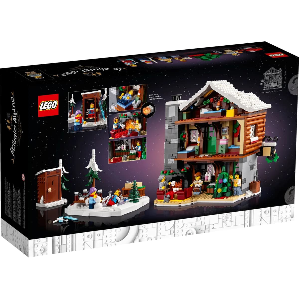 LEGO® Icons™ 10325 Górska Chata, zdjęcie 3