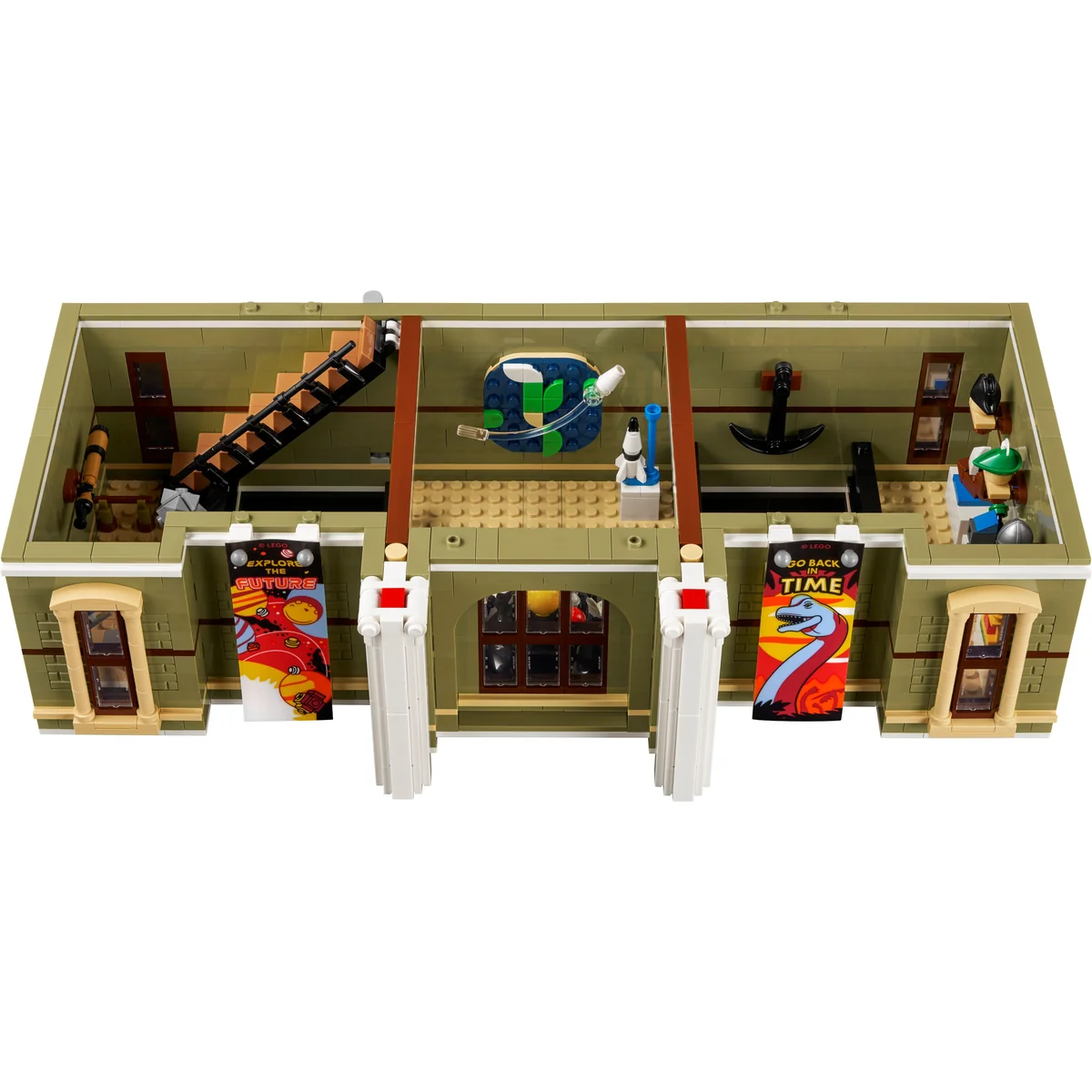 LEGO® Icons™ 10326 Muzeum Historii Naturalnej, zdjęcie 4
