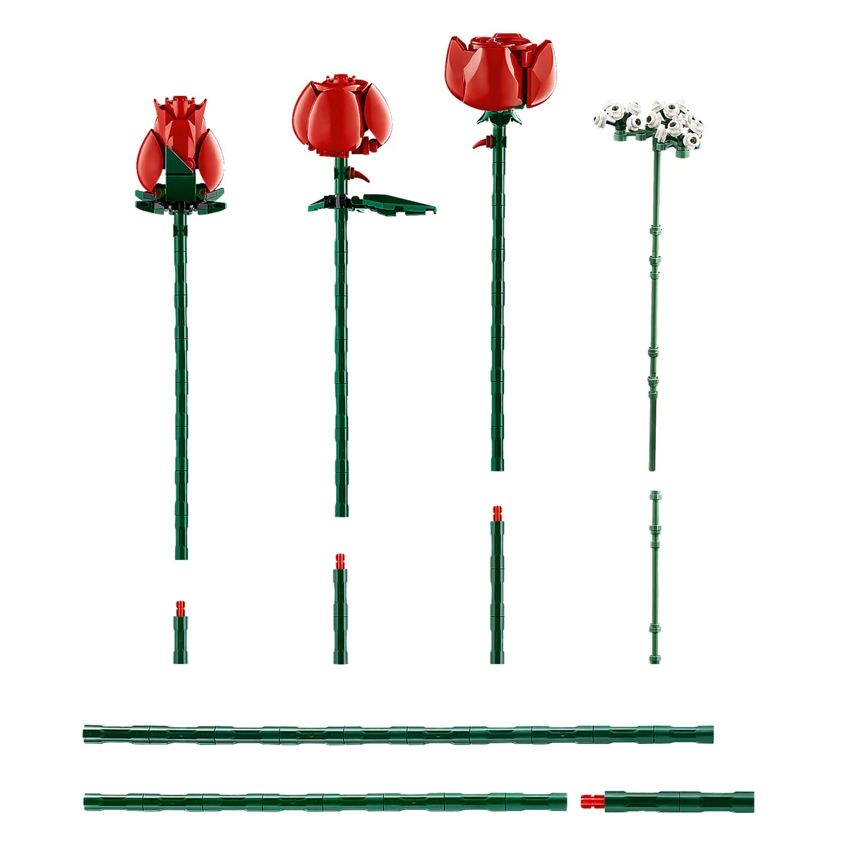 LEGO® Botanicals™ 10328 Bukiet Róż, zdjęcie 5