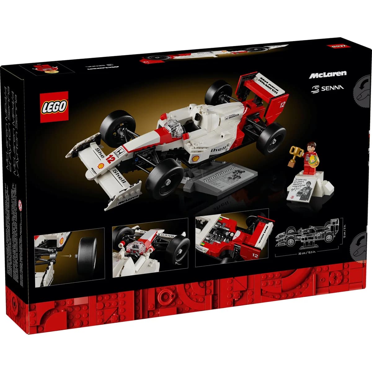 LEGO® Icons™ 10330 Mclaren Mp4/4 i Ayrton Senna, zdjęcie 2