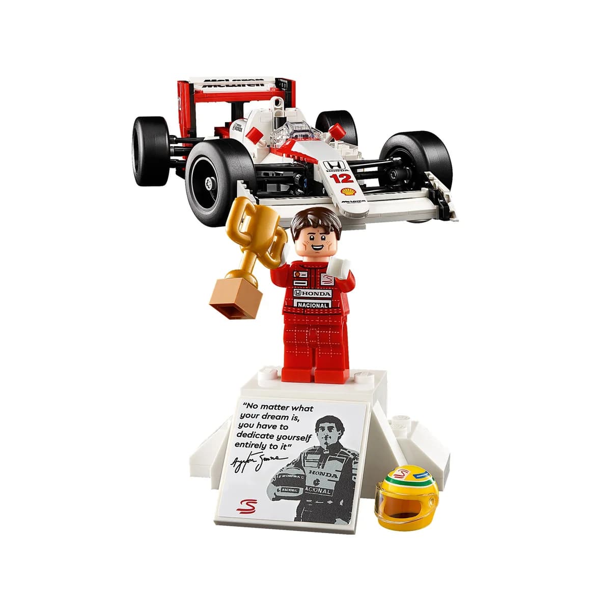 LEGO® Icons™ 10330 Mclaren Mp4/4 i Ayrton Senna, zdjęcie 3
