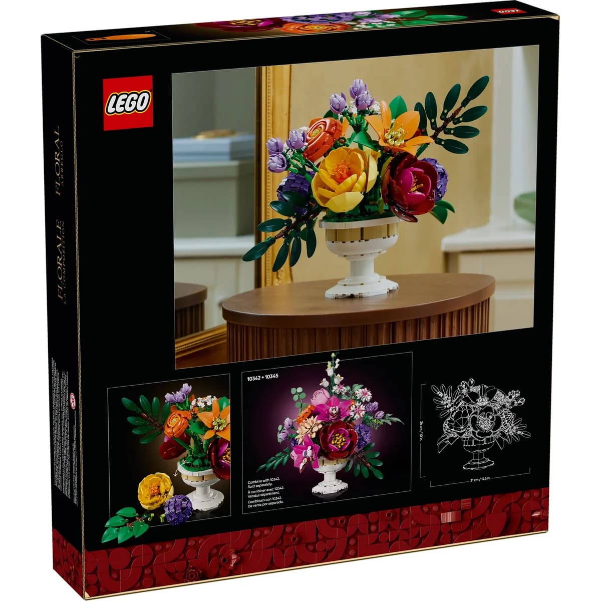 LEGO® Botanicals™ 10345 Botanical Collection Kompozycja Kwiatowa, zdjęcie 2