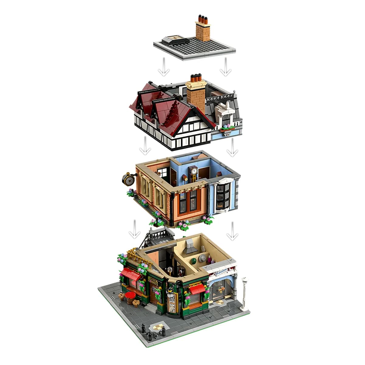 LEGO® Icons™ 10350 Dom w stylu angielskim, zdjęcie 4