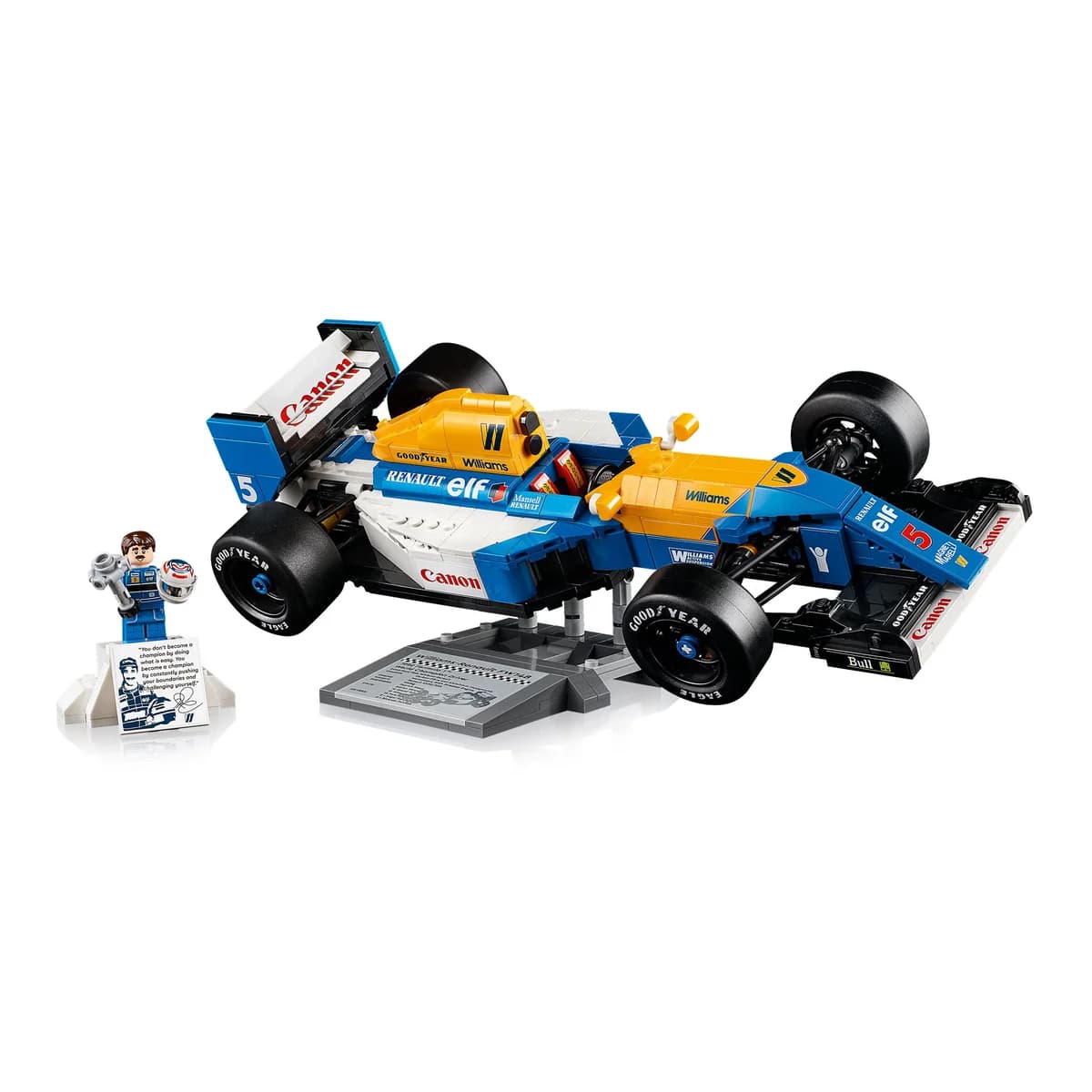 LEGO® Icons™ 10353 Williams Racing Fw14B i Nigel Mansell, zdjęcie 4