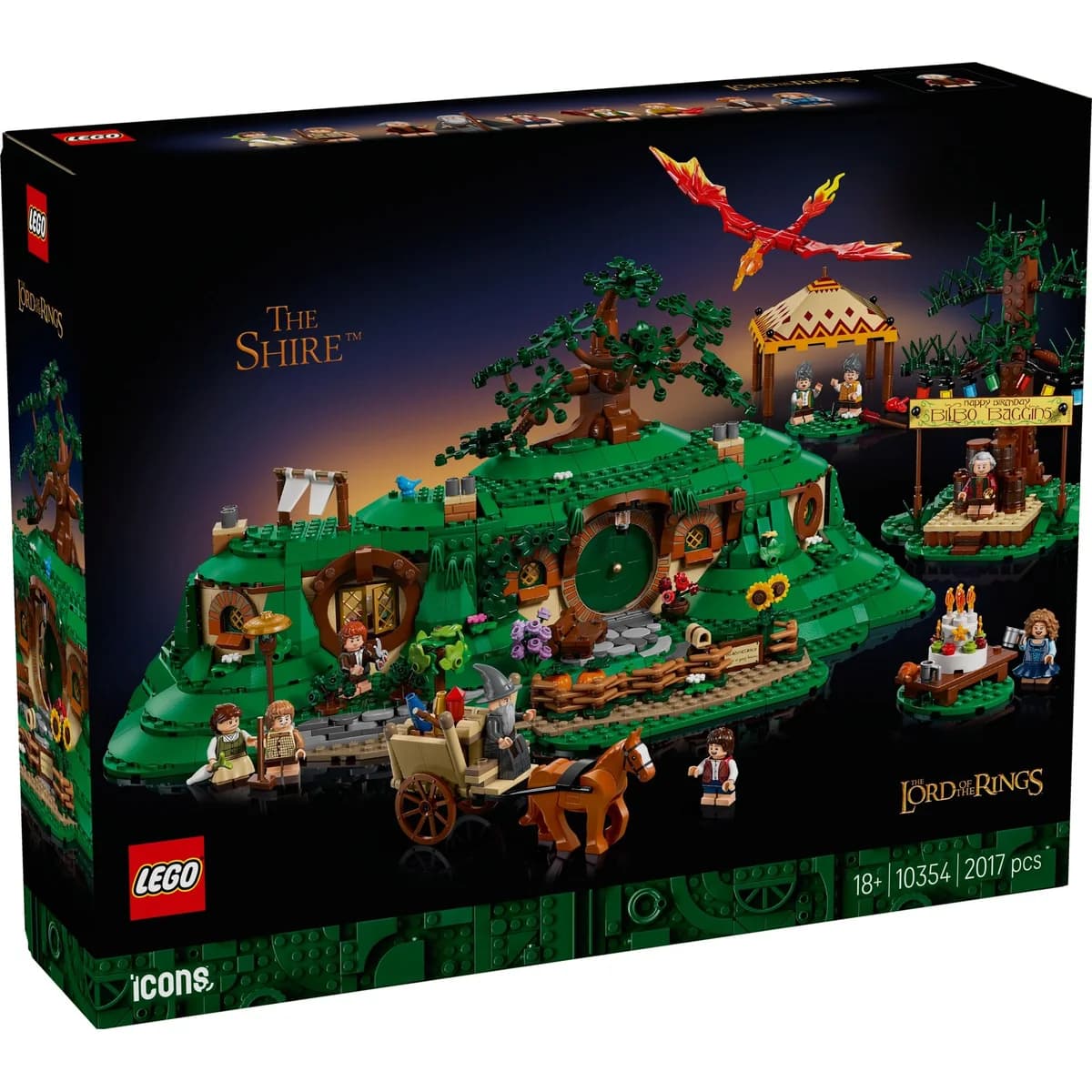 LEGO® Władca Pierścieni™ 10354 Icons Władca Pierścieni: Shire, zdjęcie 4