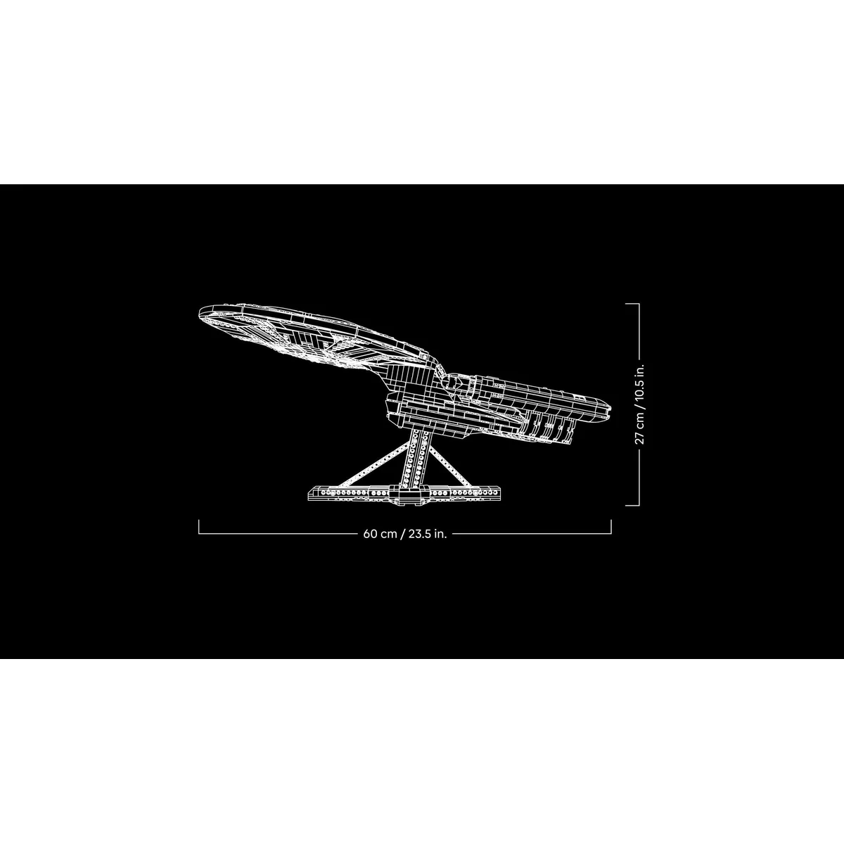 LEGO® Icons™ 10356 Star Trek: U.S.S. Enterprise NCC-1701-D, zdjęcie 2