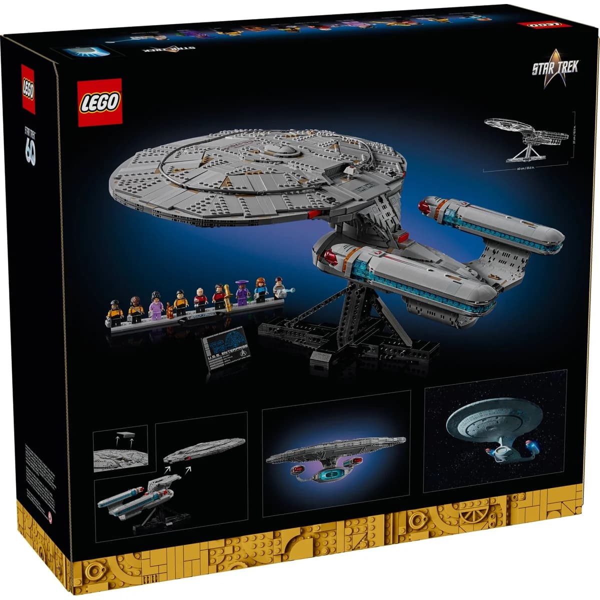 LEGO® Icons™ 10356 Star Trek: U.S.S. Enterprise NCC-1701-D, zdjęcie 3