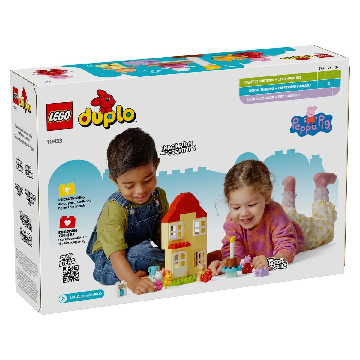 LEGO® DUPLO® Peppa Pig™ 10433 Urodzinowy Domek Peppy, zdjęcie 2