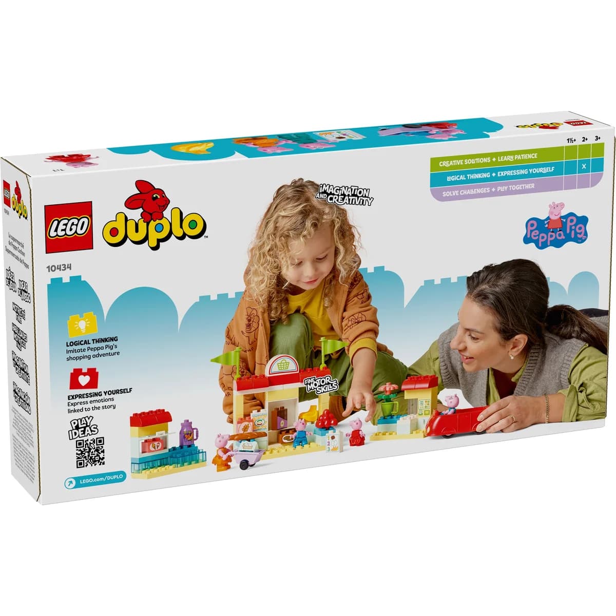 LEGO® DUPLO® Peppa Pig™ 10434 Peppa i Supermarket, zdjęcie 2