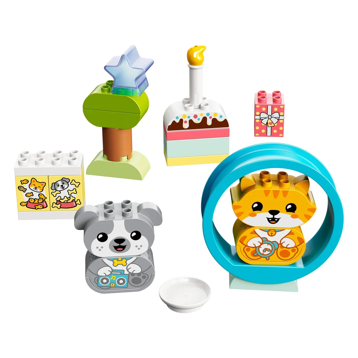 LEGO® DUPLO® 10977 Mój Pierwszy Szczeniak i Kotek z Dźwiękami