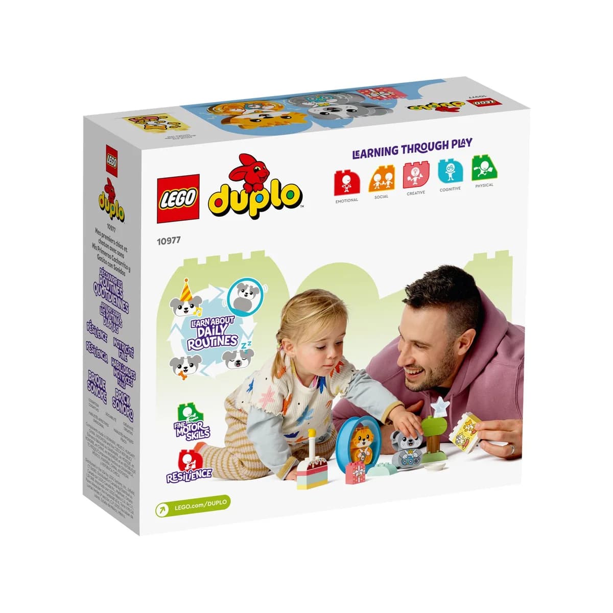 LEGO® DUPLO® 10977 Mój Pierwszy Szczeniak i Kotek z Dźwiękami, zdjęcie 2