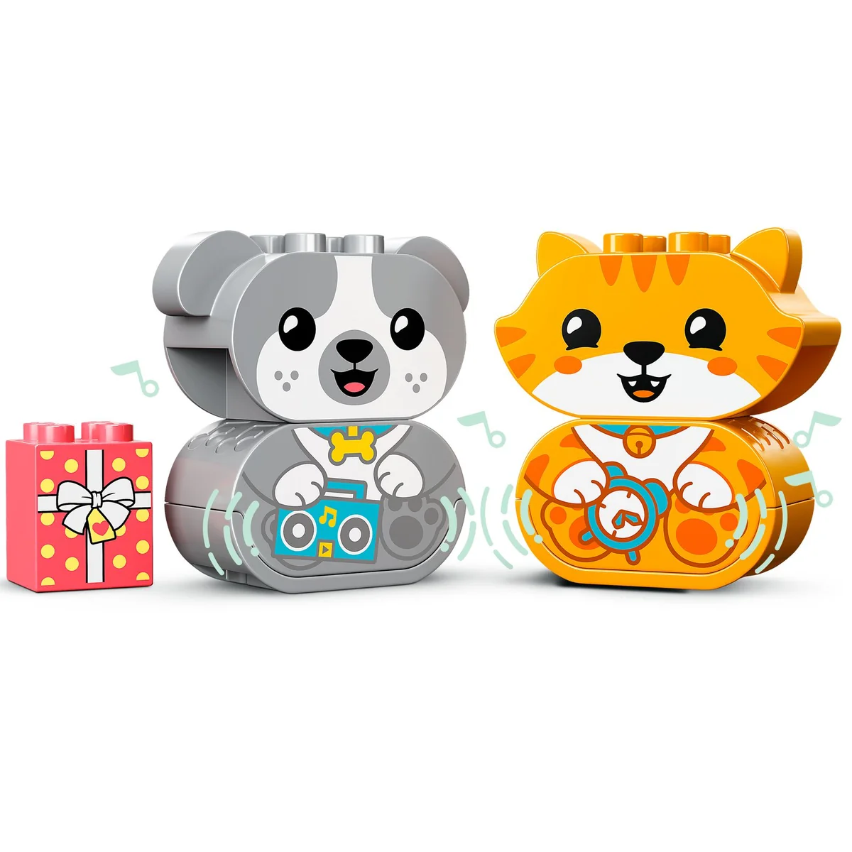 LEGO® DUPLO® 10977 Mój Pierwszy Szczeniak i Kotek z Dźwiękami, zdjęcie 3