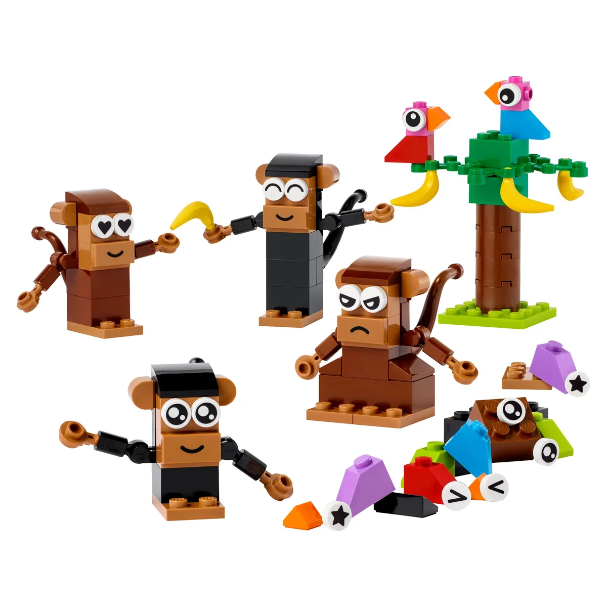LEGO® Classic™ 11031 Kreatywna małpia zabawa