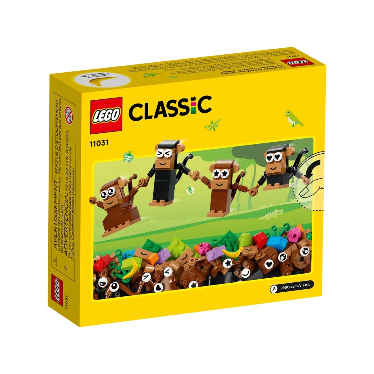 LEGO® Classic™ 11031 Kreatywna małpia zabawa, zdjęcie 2