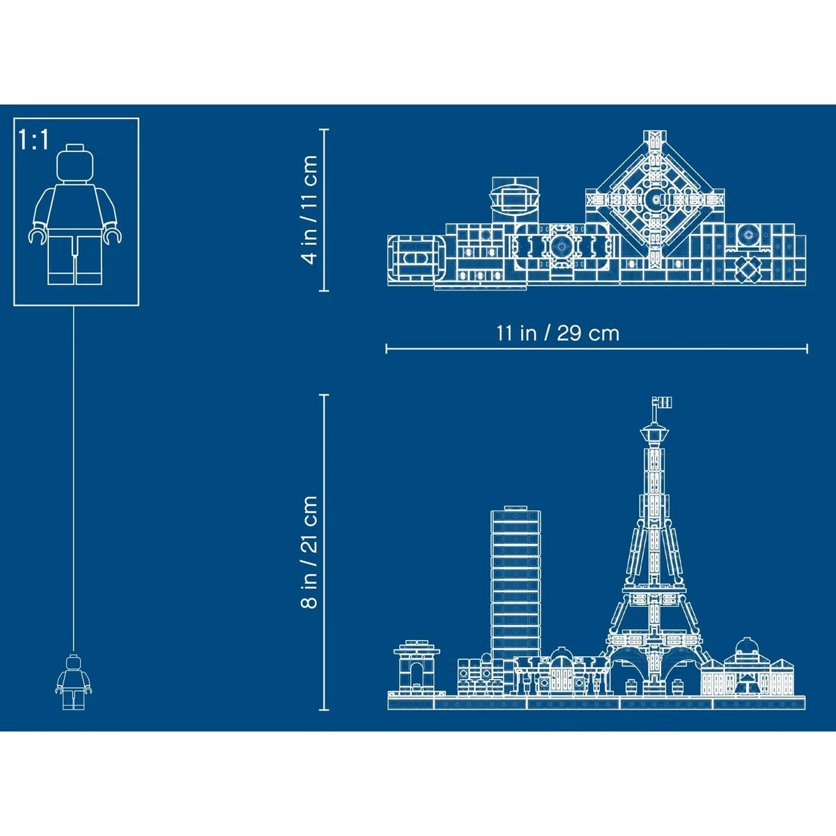 LEGO® Architecture™ 21044 Paryż, zdjęcie 4