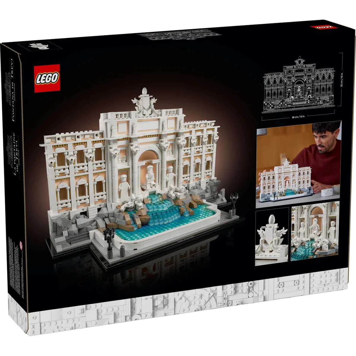LEGO® Architecture™ 21062 Fontanna Di Trevi, zdjęcie 2