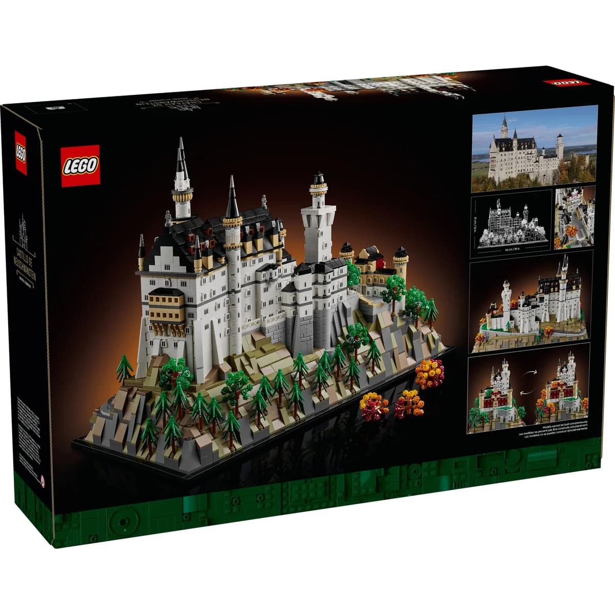 LEGO® Architecture™ 21063 Zamek Neuschwanstein, zdjęcie 2