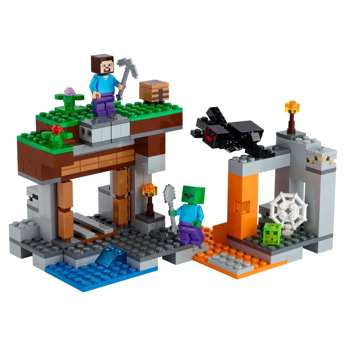 LEGO® Minecraft™ 21166 Opuszczona Kopalnia