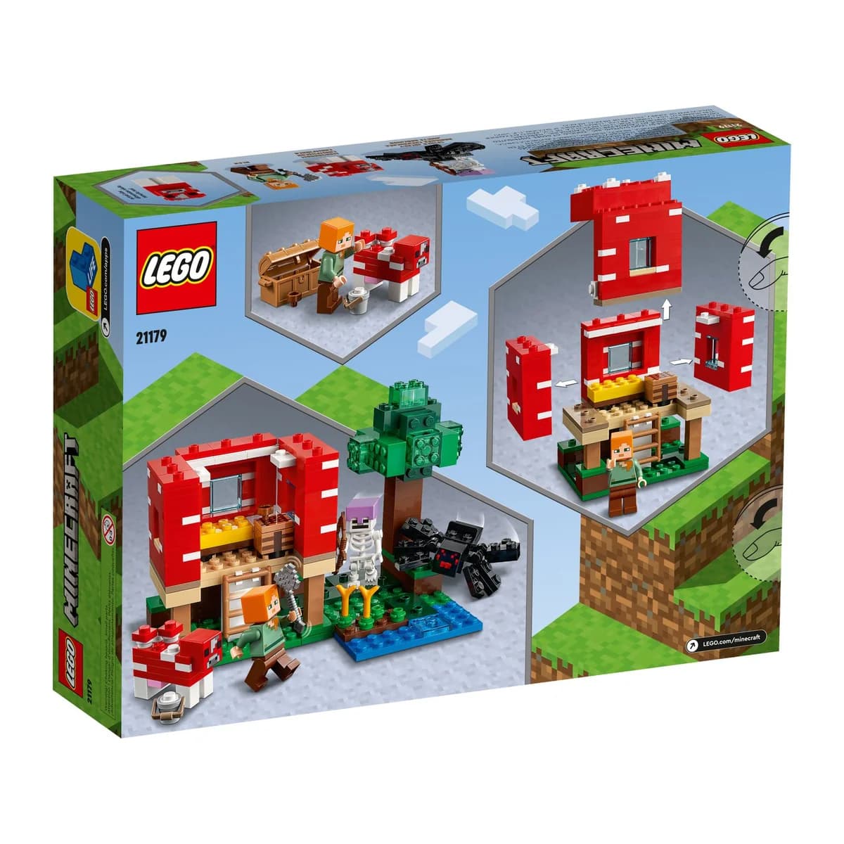 LEGO® Minecraft™ 21179 Grzybowy Dom, zdjęcie 2