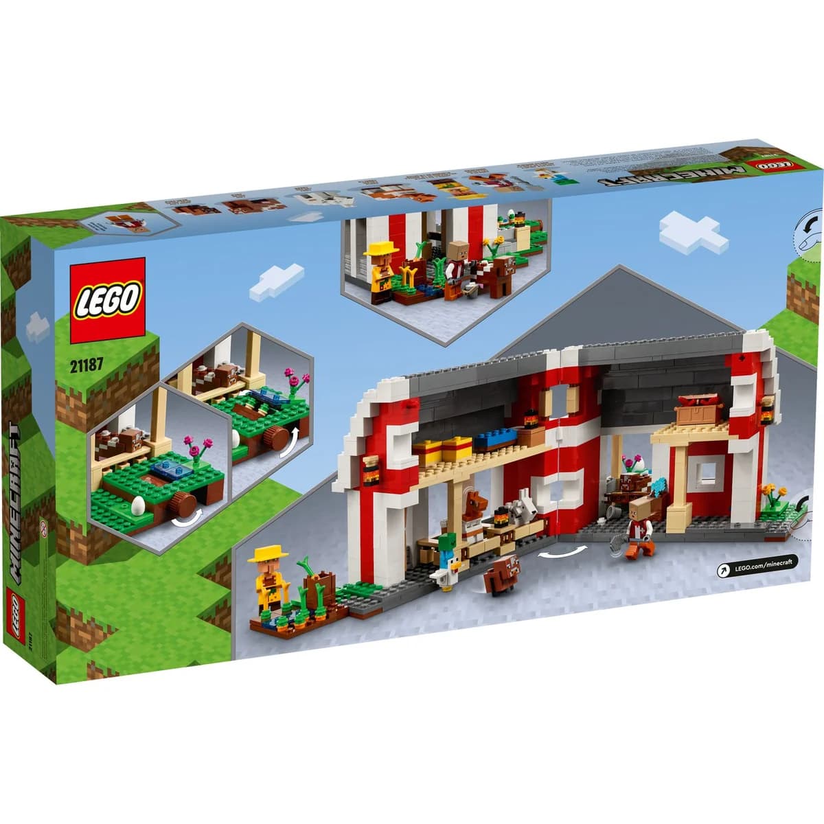 LEGO® Minecraft™ 21187 Czerwona Stodoła, zdjęcie 2