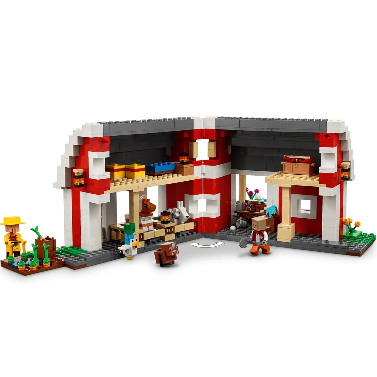 LEGO® Minecraft™ 21187 Czerwona Stodoła, zdjęcie 4