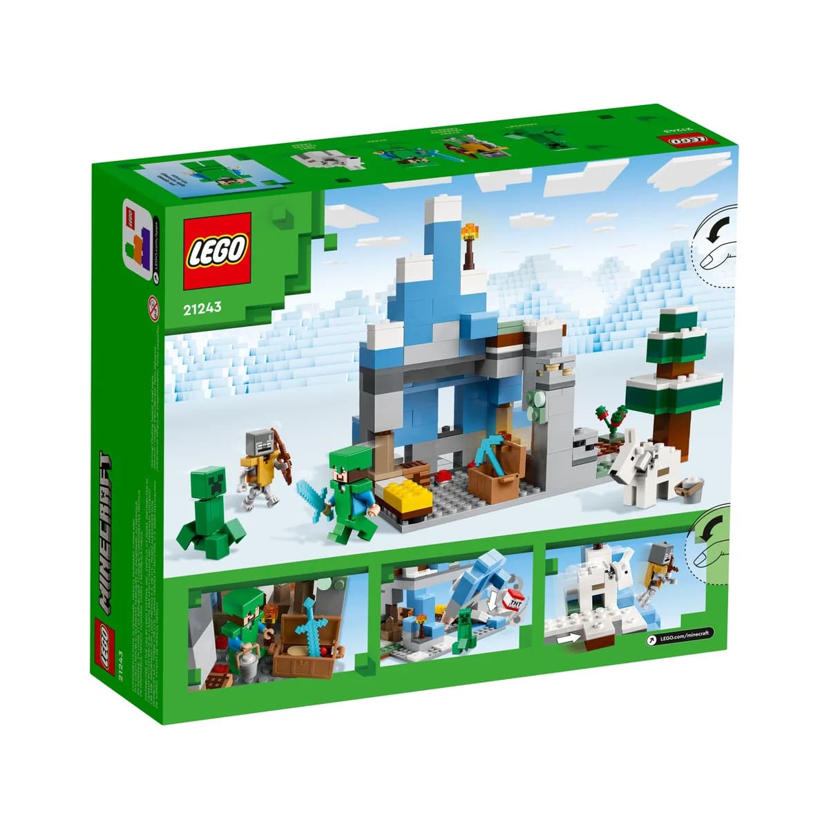 LEGO® Minecraft™ 21243 Ośnieżone Szczyty, zdjęcie 2