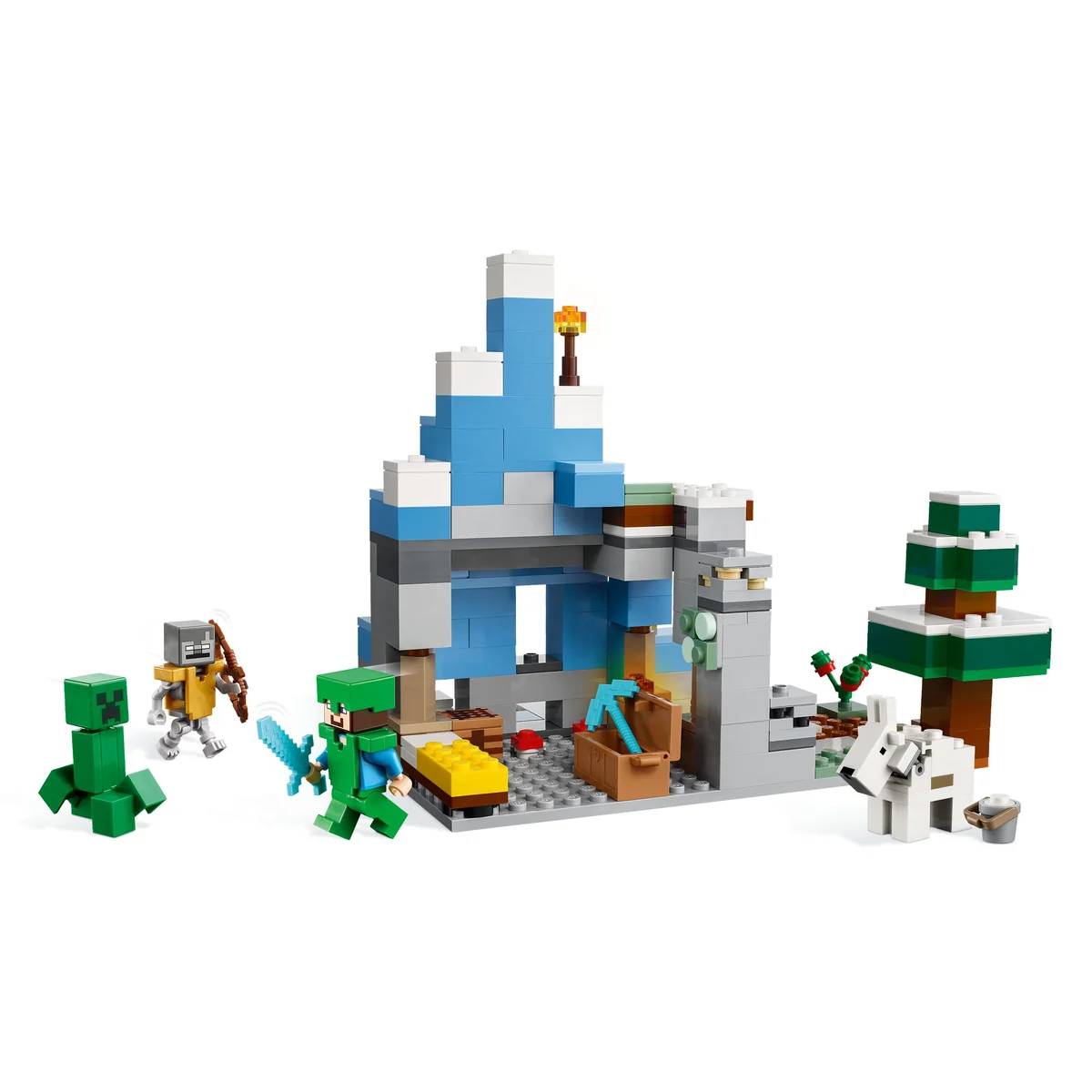 LEGO® Minecraft™ 21243 Ośnieżone Szczyty, zdjęcie 3