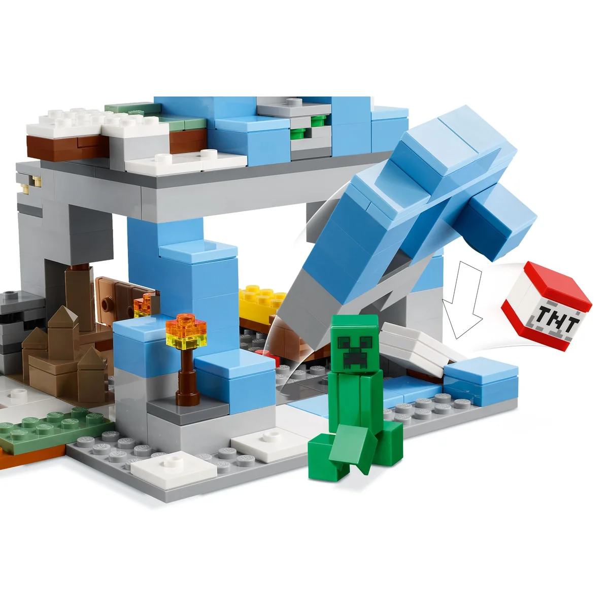 LEGO® Minecraft™ 21243 Ośnieżone Szczyty, zdjęcie 4