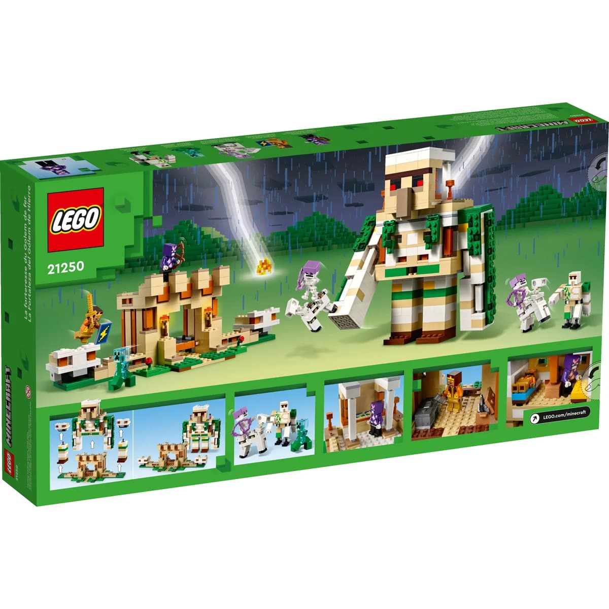 LEGO® Minecraft™ 21250 Forteca Żelaznego Golema, zdjęcie 2