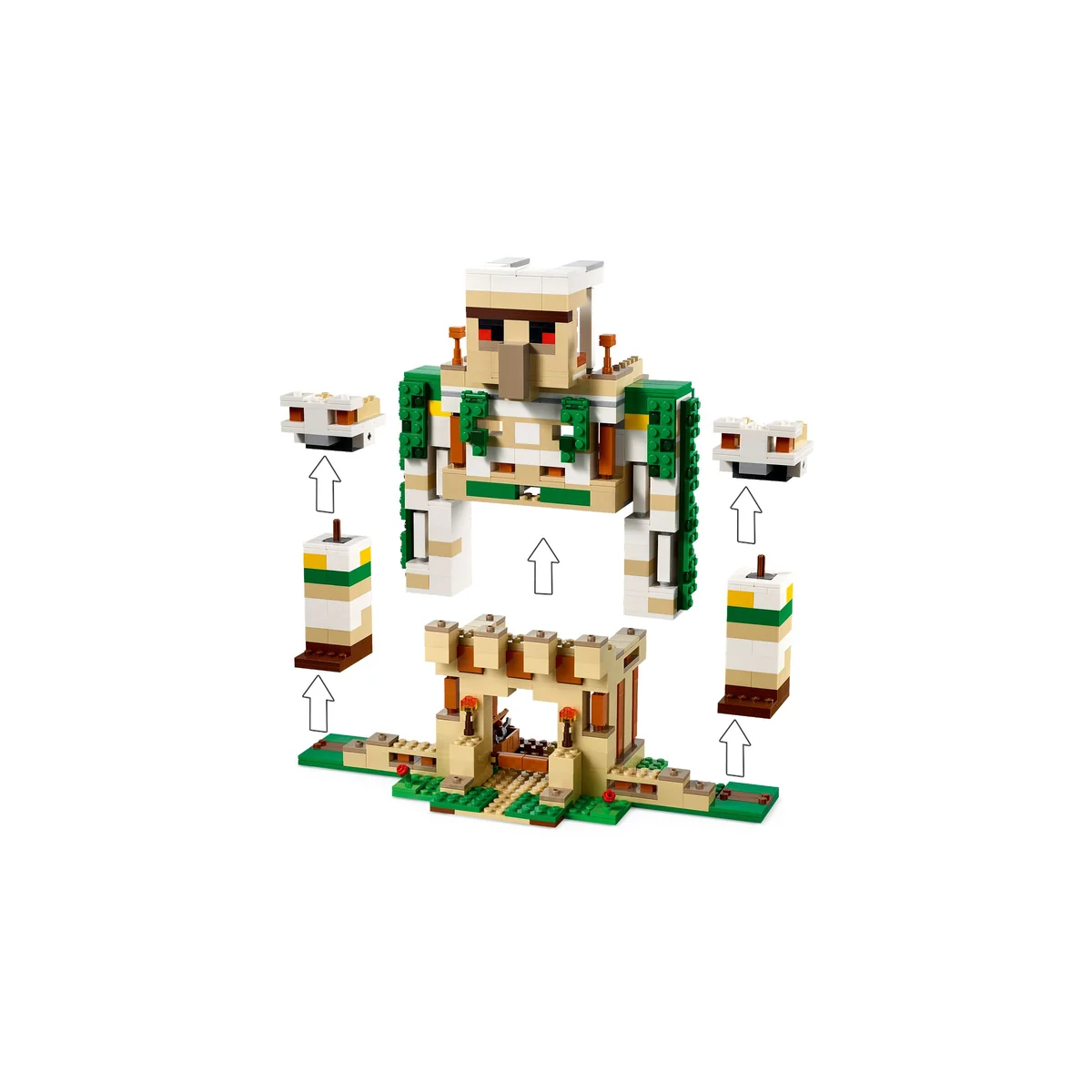 LEGO® Minecraft™ 21250 Forteca Żelaznego Golema, zdjęcie 4