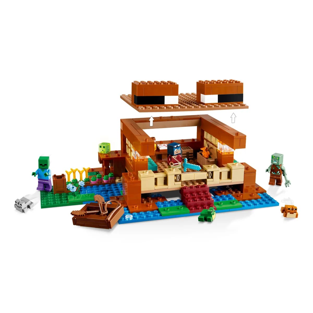 LEGO® Minecraft™ 21256 Żabi Domek, zdjęcie 3