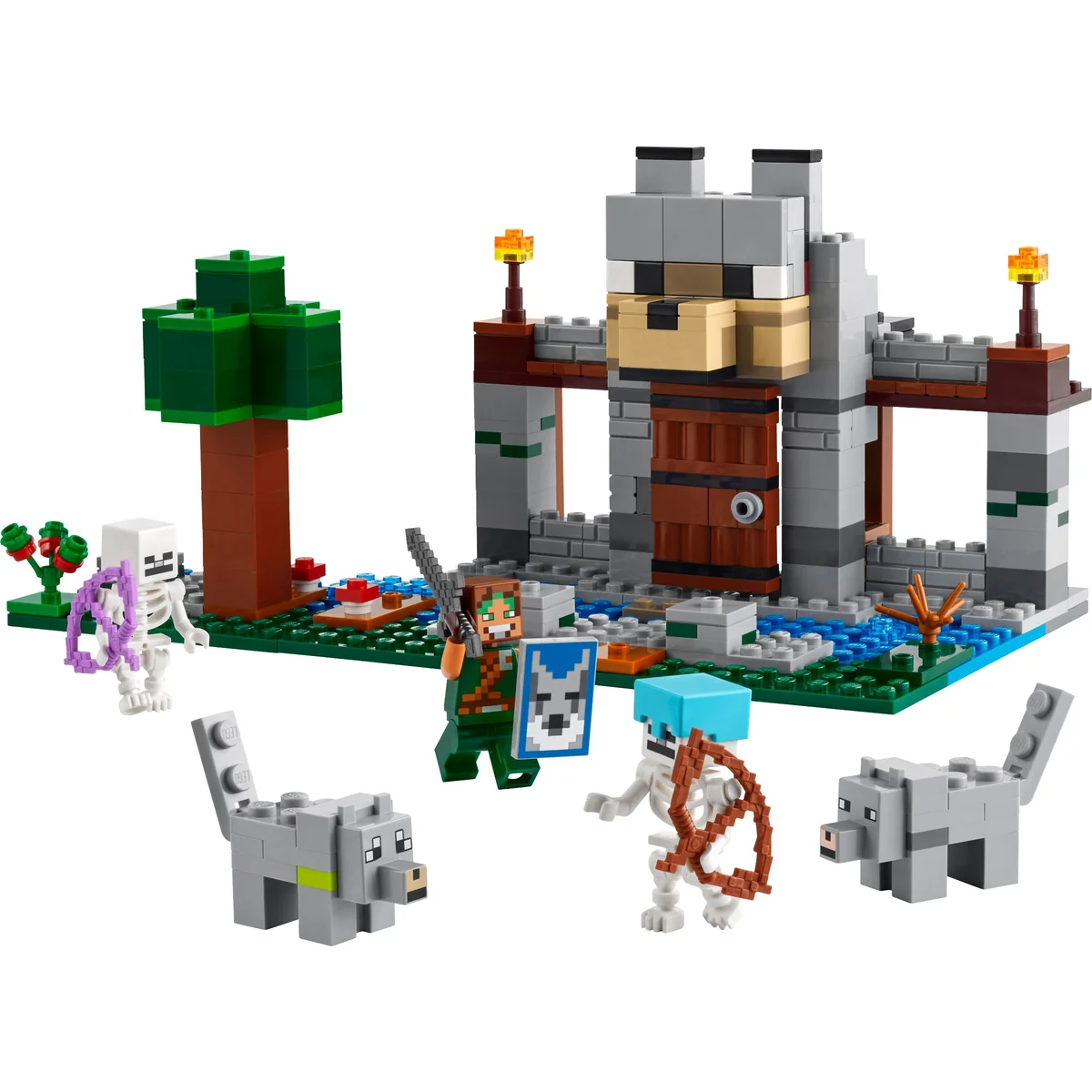 LEGO® Minecraft™ 21261 Wilcza Twierdza