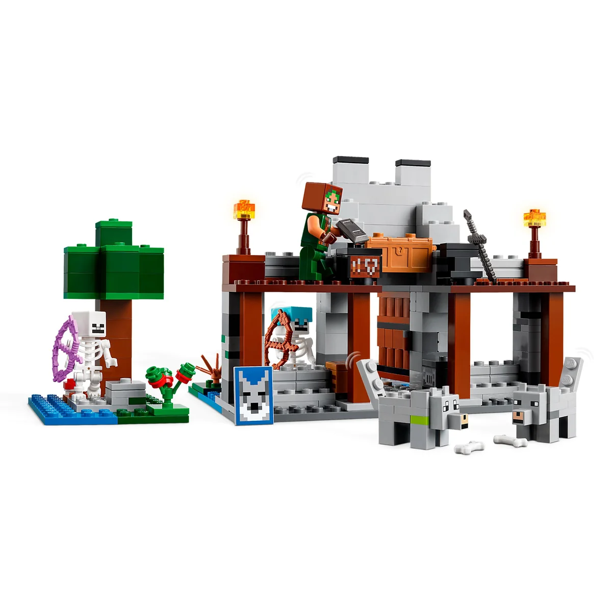 LEGO® Minecraft™ 21261 Wilcza Twierdza, zdjęcie 3
