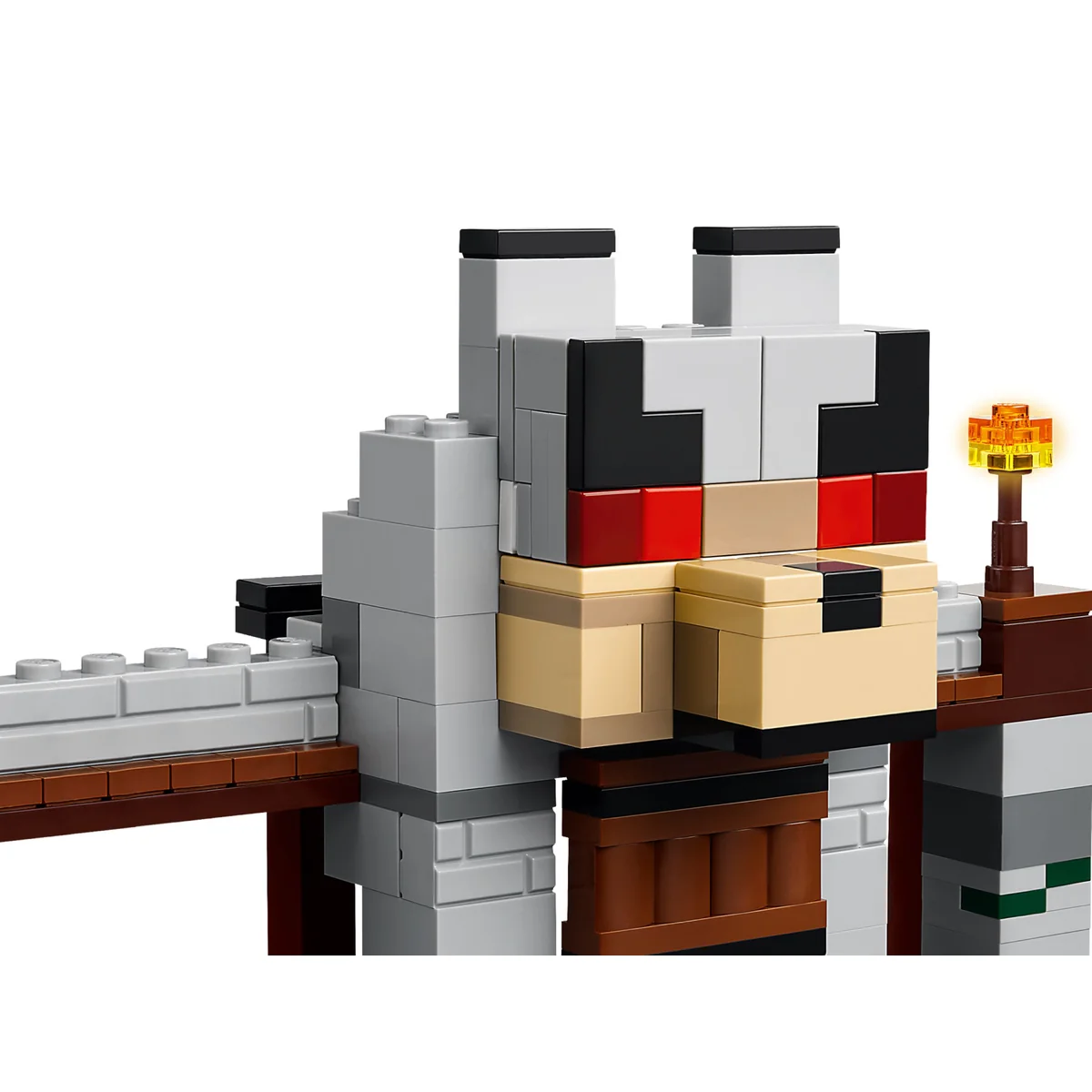 LEGO® Minecraft™ 21261 Wilcza Twierdza, zdjęcie 4