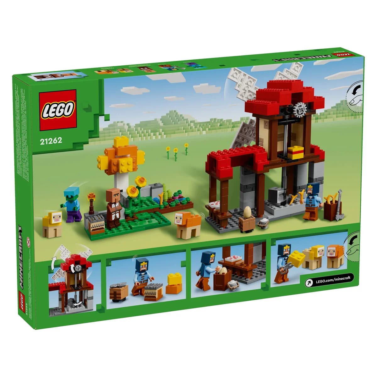 LEGO® Minecraft™ 21262 Farma z wiatrakiem, zdjęcie 2
