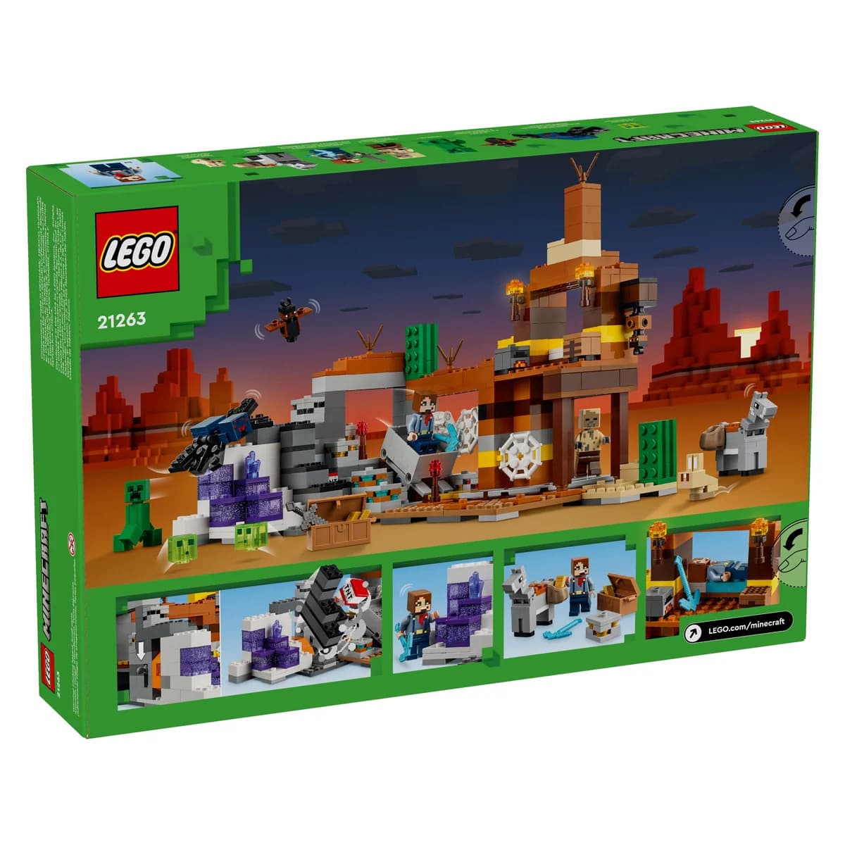 LEGO® Minecraft™ 21263 Kopalnia w Badlandach, zdjęcie 2