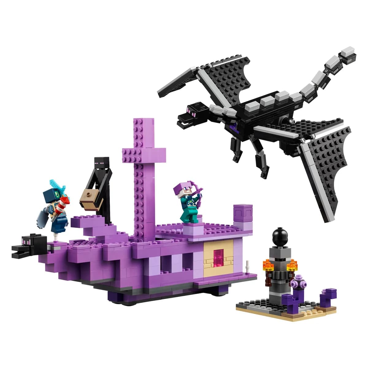 LEGO® Minecraft™ 21264 Smok Kresu i Statek Kresu