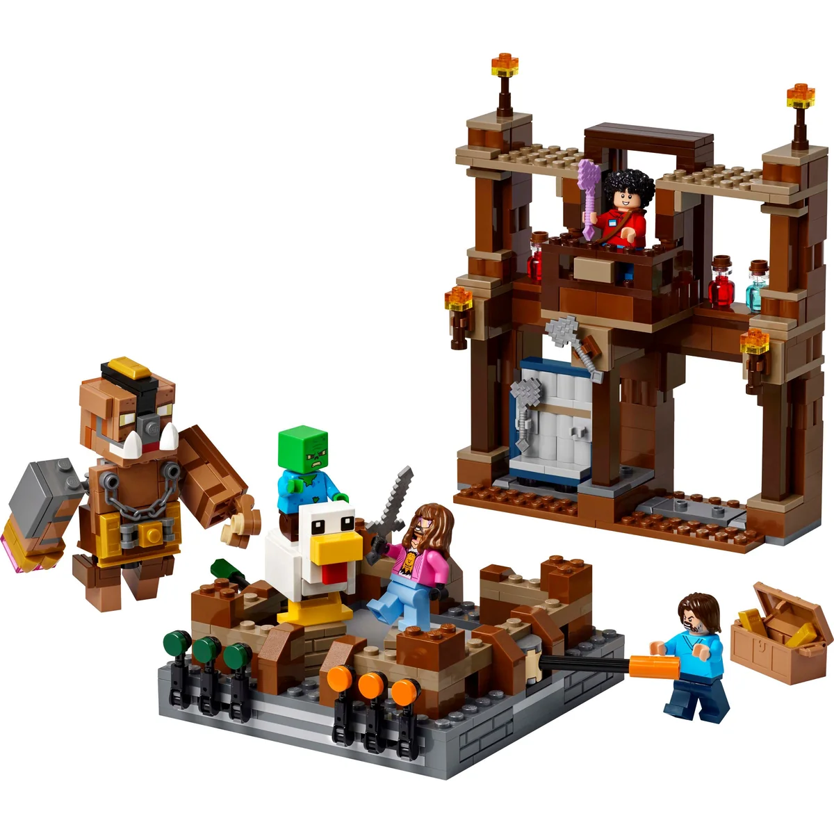 LEGO® Minecraft™ 21272 Ring w Leśnym Dworze