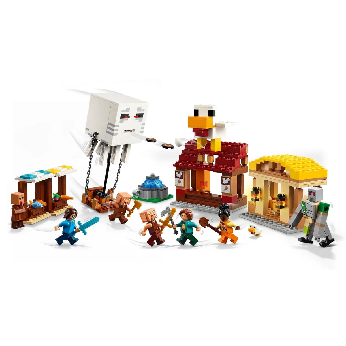 LEGO® Minecraft™ 21273 Atak Balonowego Ghasta na Wioskę, zdjęcie 4
