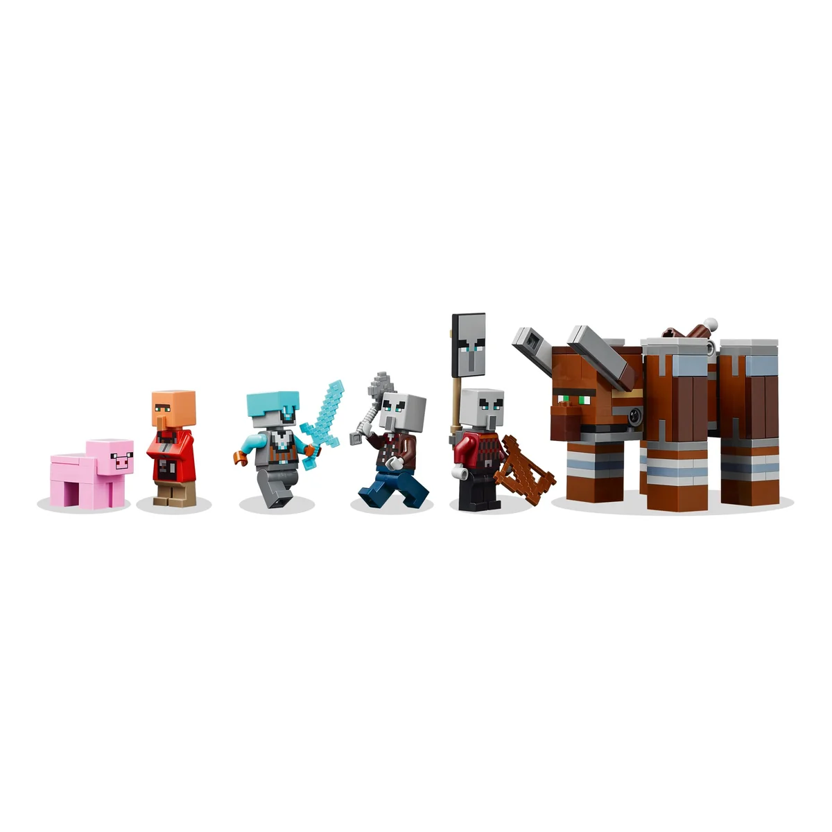 LEGO® Minecraft™ 21278 Kryjówka Rozbójników i Dewastatorów, zdjęcie 3