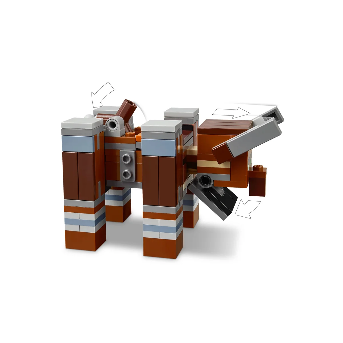 LEGO® Minecraft™ 21278 Kryjówka Rozbójników i Dewastatorów, zdjęcie 5