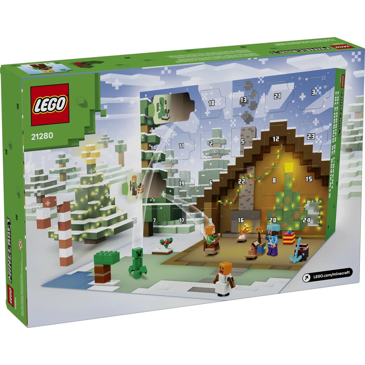 LEGO® Minecraft™ 21280 Kalendarz Adwentowy na 2025 Rok, zdjęcie 2