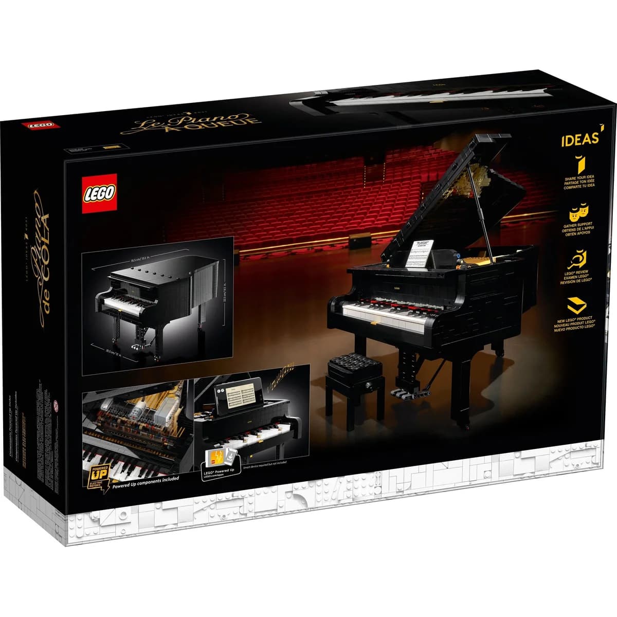 LEGO® Ideas™ 21323 Wielki Fortepian, zdjęcie 3