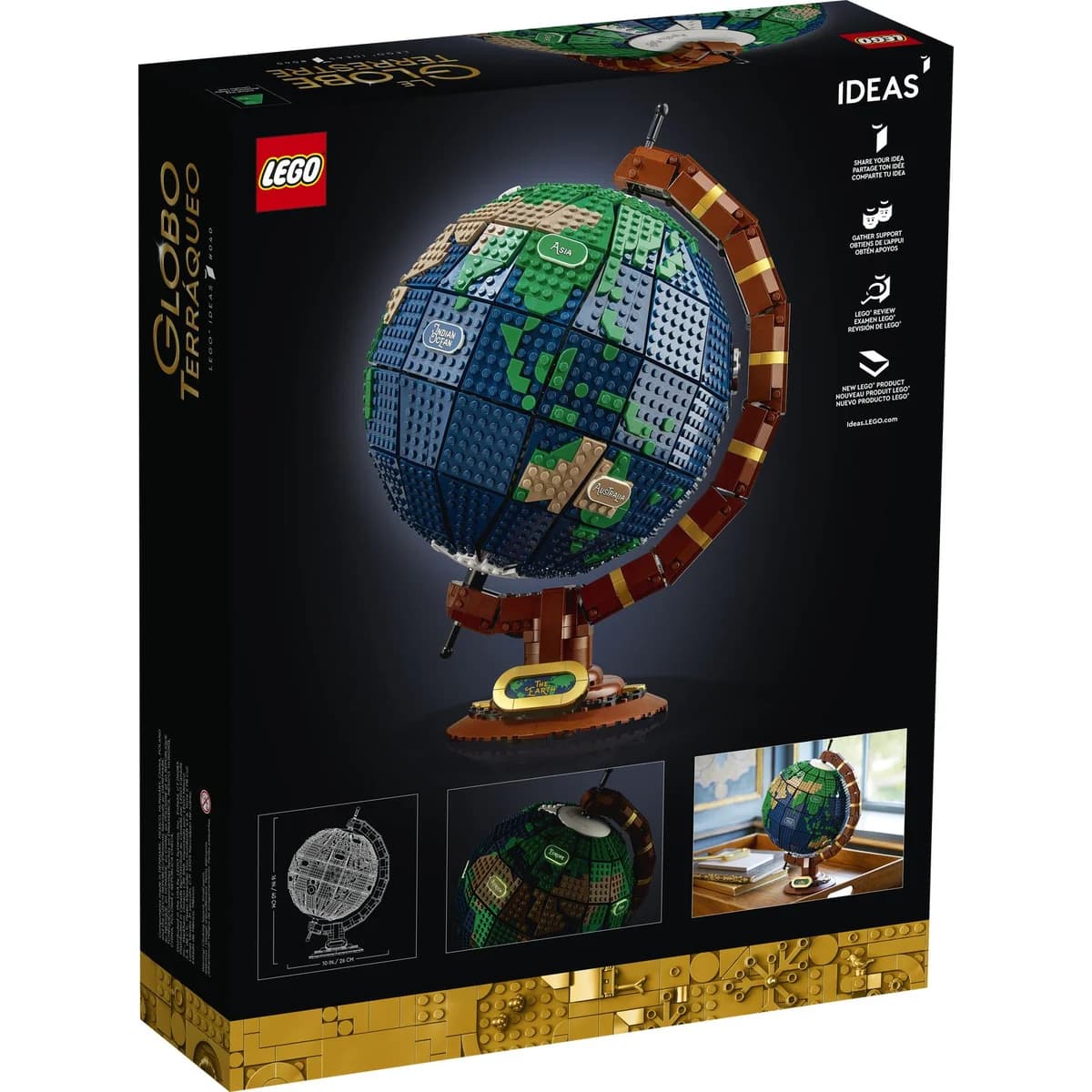 LEGO® Ideas™ 21332 Globus, zdjęcie 2