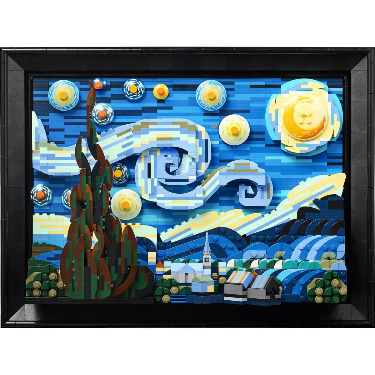 LEGO® Ideas™ 21333 Vincent van Gogh – Gwiaździsta Noc, zdjęcie 3